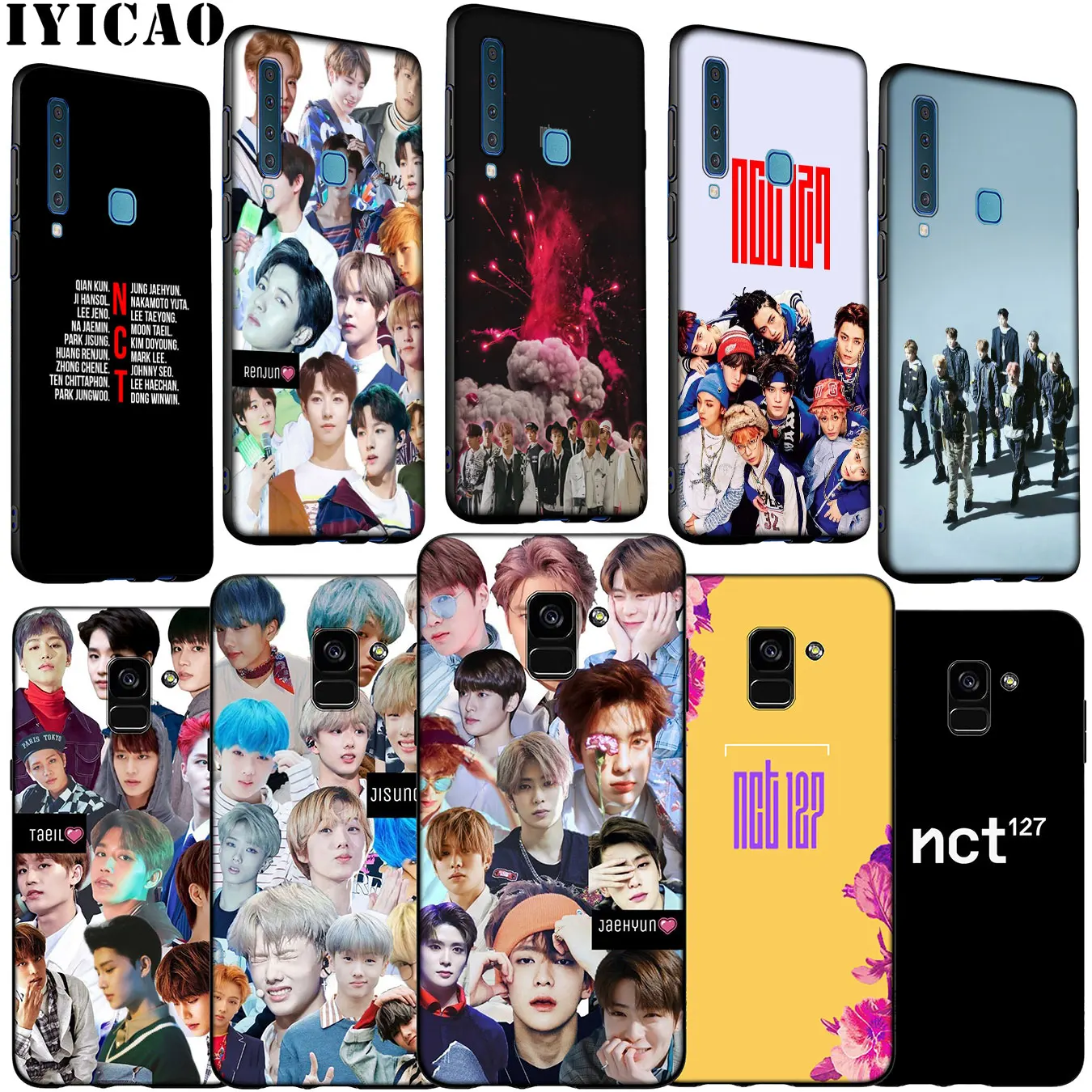 Мягкий силиконовый чехол для телефона NCT 127 U DREAM KPOP Samsung Galaxy A6 A7 A8 A9 2018 A3 A5 2016 2017 Note 9 8