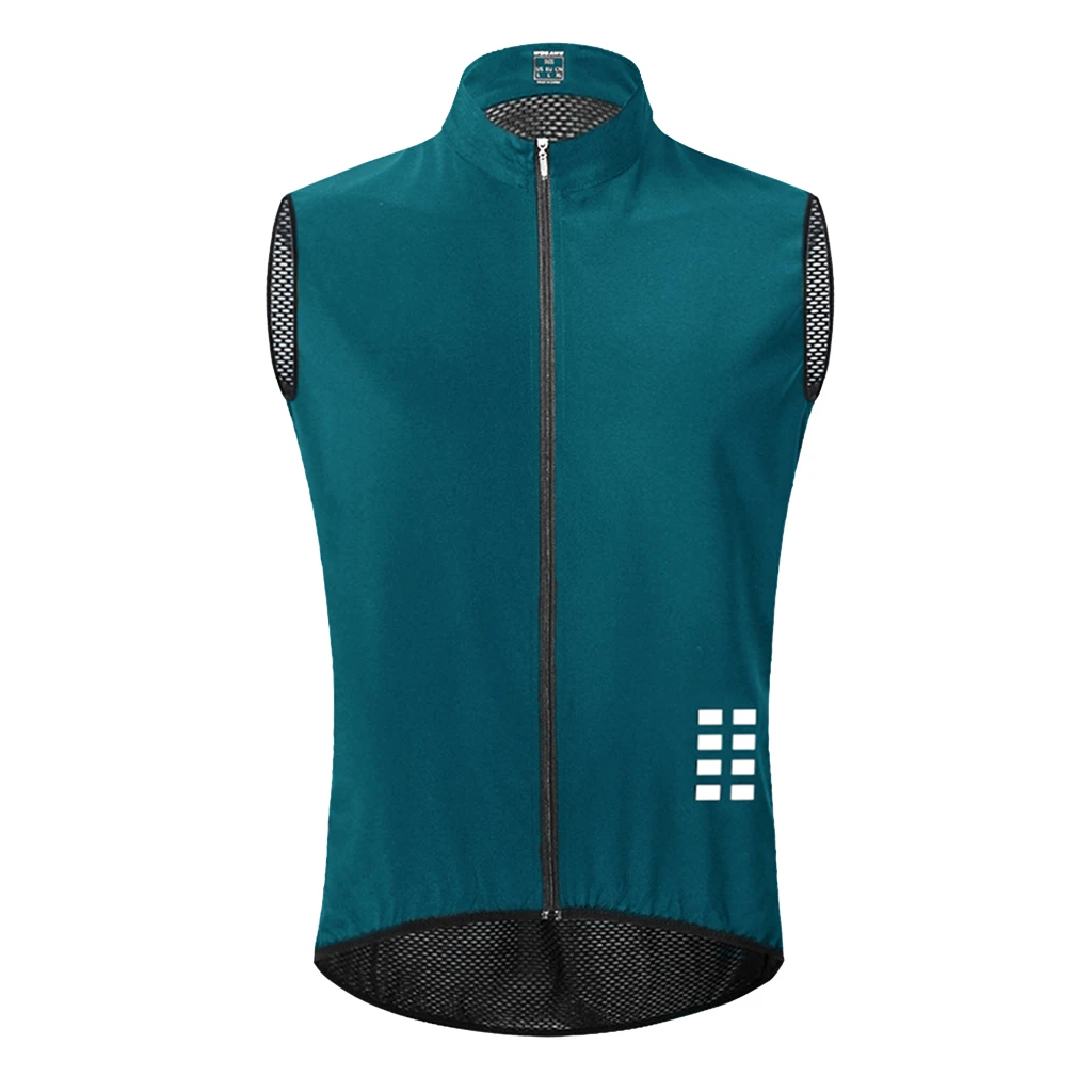 Cycling Top Vest Men's Bike Shirts Clothing Waistcoat Cyclists Sportswear Sleeveless Cycling Vest for Cycling Running