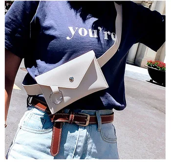 

New Fashion Triangle Ring Belt Envelope Package Waist Packs