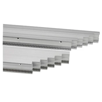 

400/500/600/800/1000mm Aluminum Alloy T-Track Woodworking T-slot Miter Track with Scale/Miter Track Stop