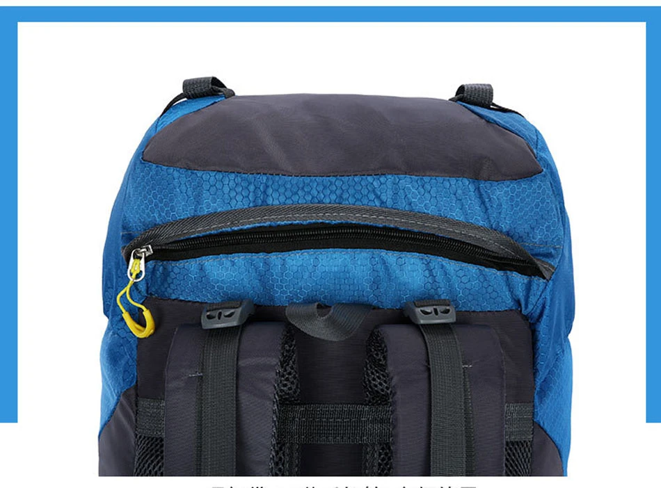 Hot 60L Outdoor Backpack Men Women Camping Hiking Sport Bag Waterproof Mountaining Trekking Climbing Cycling Travel Bag Rucksack