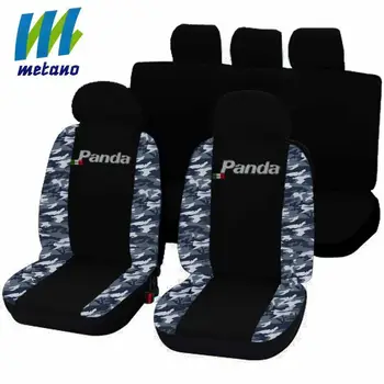 

COPRISEDILI AUTO FIAT PANDA METANO 4 POSTI DAL 2012 BICOLORE NERO - MIMETICO BLU