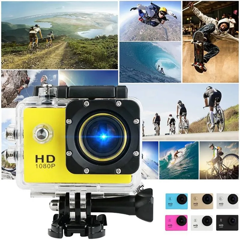 Видеокамера мини HD 1080p 30FPS мини камера 4K 2,0 экран мини шлем 30 м водонепроницаемая Спортивная DV микро камера мини видеокамера