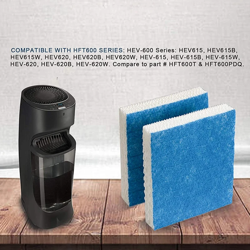 Compatible With4pcs Hft600 Humidifier Wicking Filters