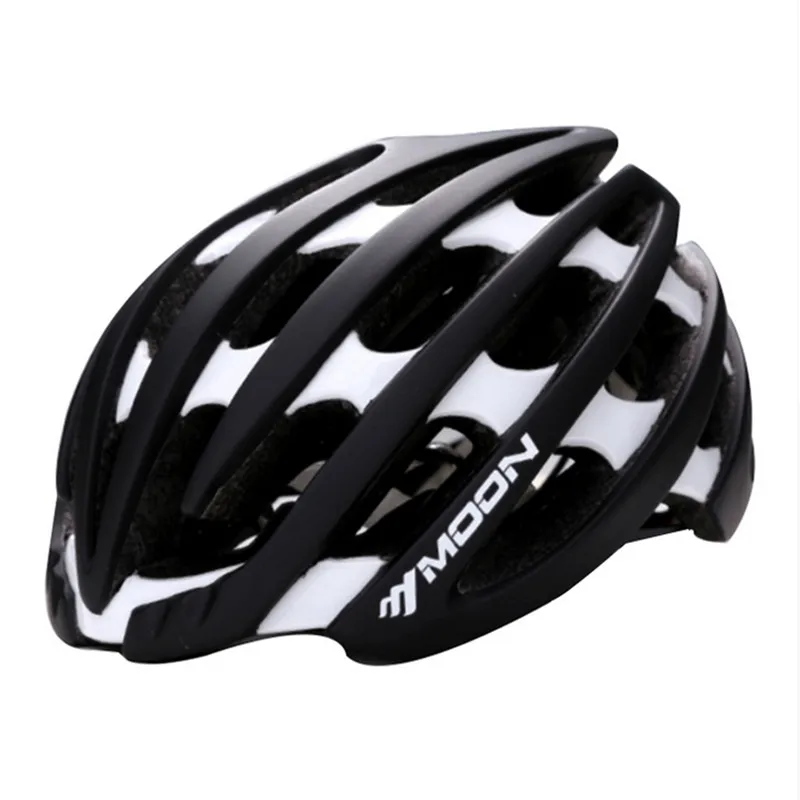 MOON Велоспорт Hekmet Мужской горный велосипед/велосипед для MBT шлем велосипедный шлем A50 - Цвет: white black