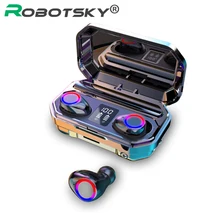 TWS M12 Wireless Bluetooth Earphone with Microphone Sports Waterproof Headphones Headsets Touch Control Music Earbuds For Phone