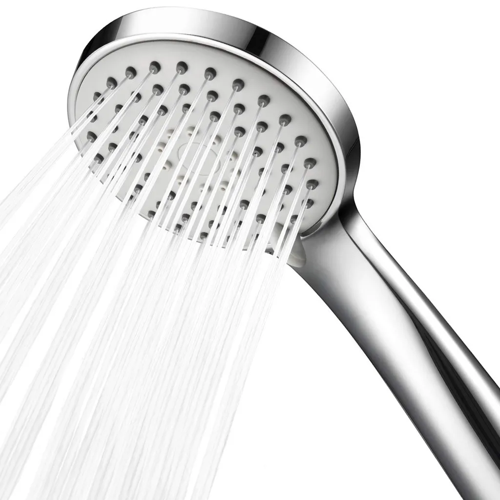 

ultra-thin pressure boosting shower nozzle water saving for pressurized heavy duty hand bath chrome plated shower head