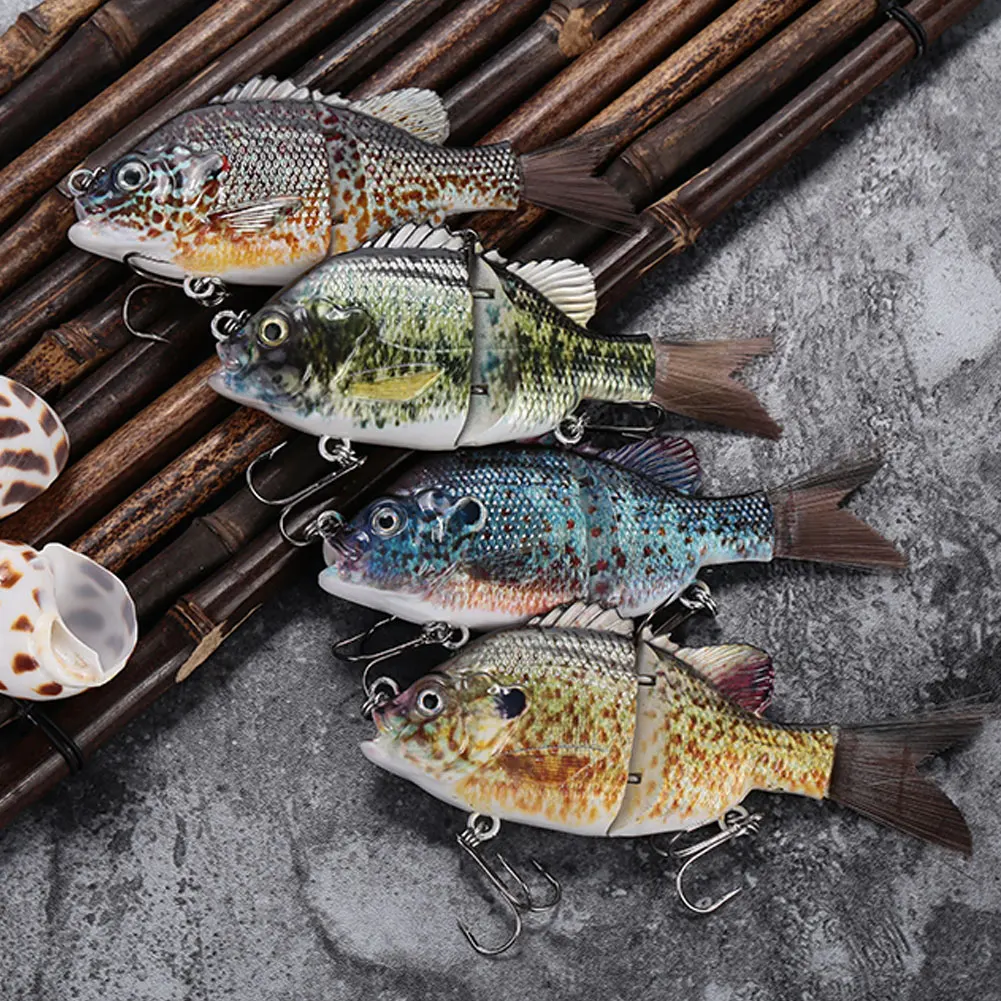 Прочные мульти праздничные рыболовные приманки 2 секции морской воды Инструменты Открытый RiversLake замаскированные приманки искусственный рыболовный крючок
