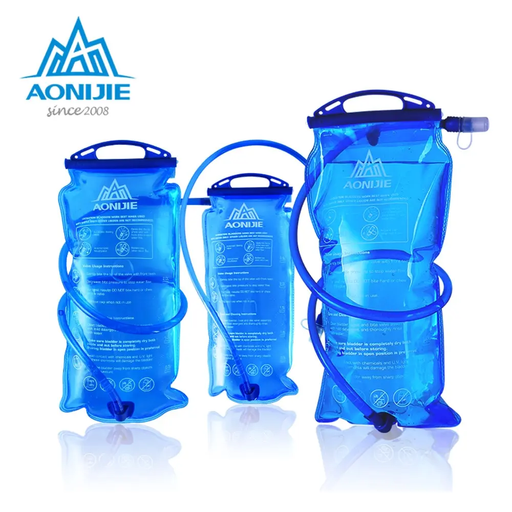 

AONIJIE SD12 Water Reservoir Water Bladder Hydration Pack Storage Bag BPA Free - 1L 1.5L 2L 3L Running Hydration Vest Backpack