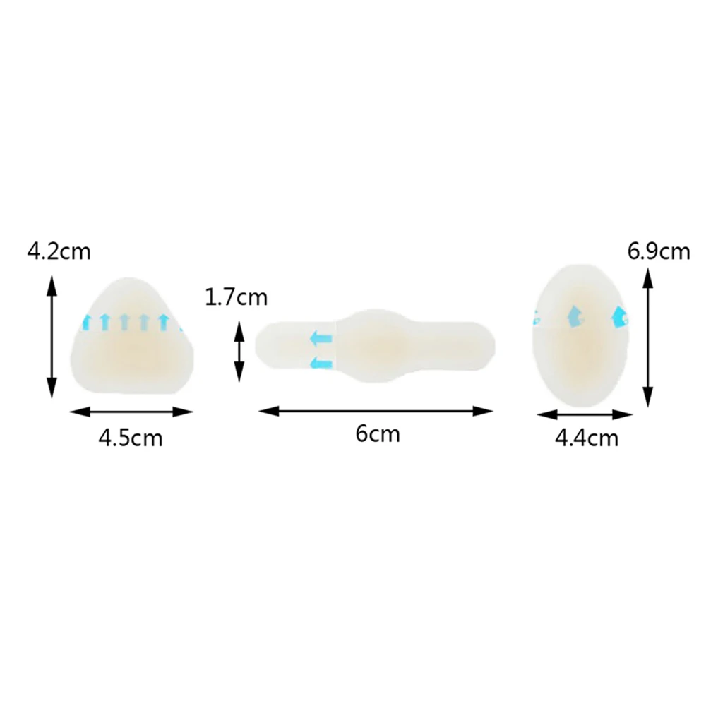2 шт. гидроколлоидный Пластырь от мозолей клей гидроколлоидный гель Пластырь от мозолей анти-носить наклейка пятки патч для педикюра Уход за ногами