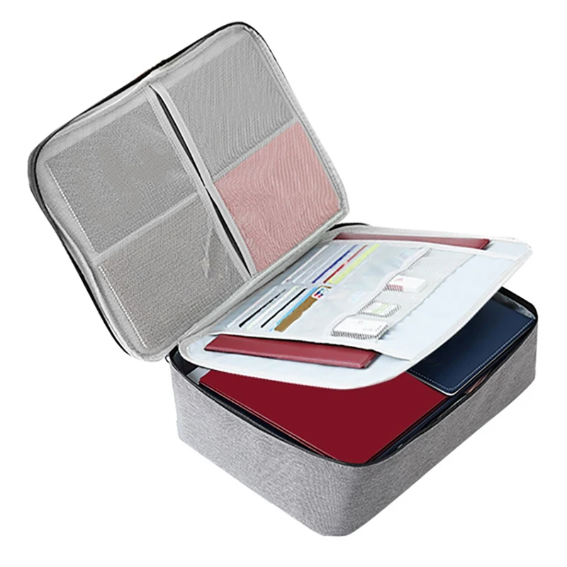 Качественный бумажник из ткани, держатель для паспорта, большая емкость, органайзер для документов, сумка для паспорта, кредит наличными, карты - Цвет: H1