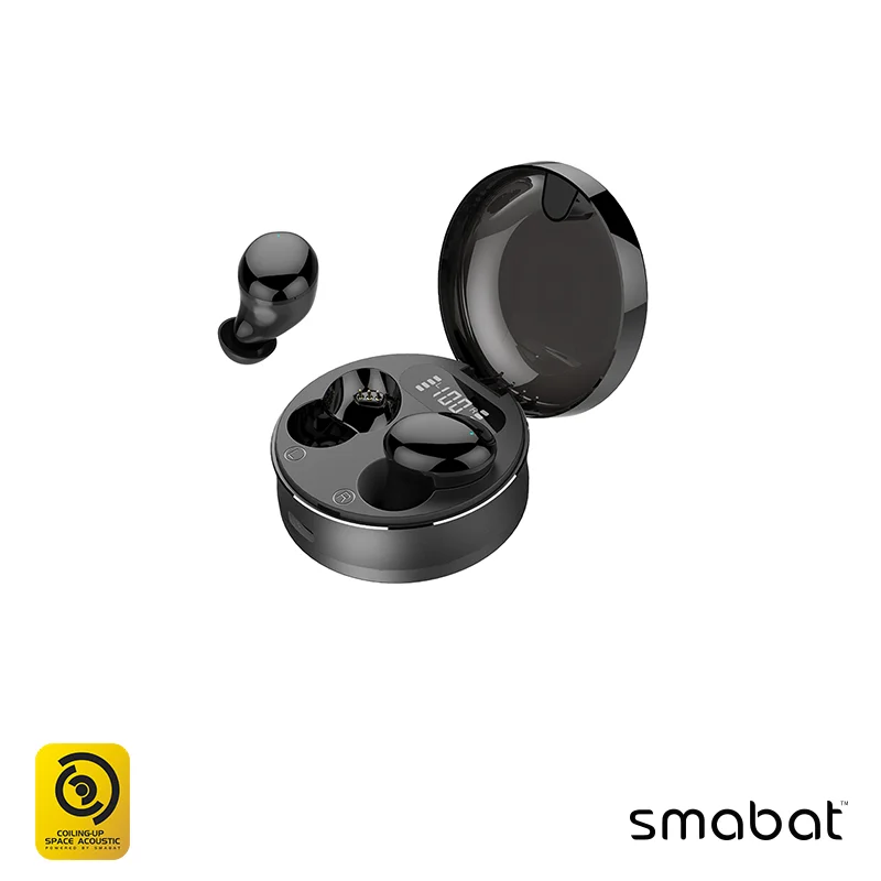 

T5 TWS Wireless Bluetooth Earphone bluetooth 5.0 voice assistant touch control voice assistant up to 24hrs playback