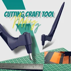 Outil de Coupe Artisanal, Couteaux Utilitaires d'Art, Coupeur Rotatif à 360 degrés et Couteau de Précision pour le Quilting d'Art et les Beaux Arts 