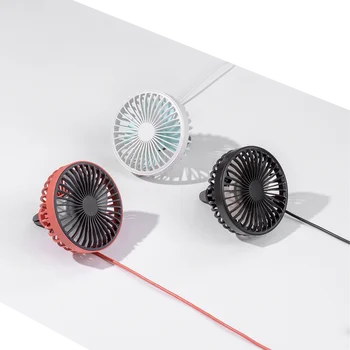 

Car Vent Fan Multi-function USB Interface Mini Fan Blade360° rotage LED Lamp Car air cooler Fan with romatic night light cooling