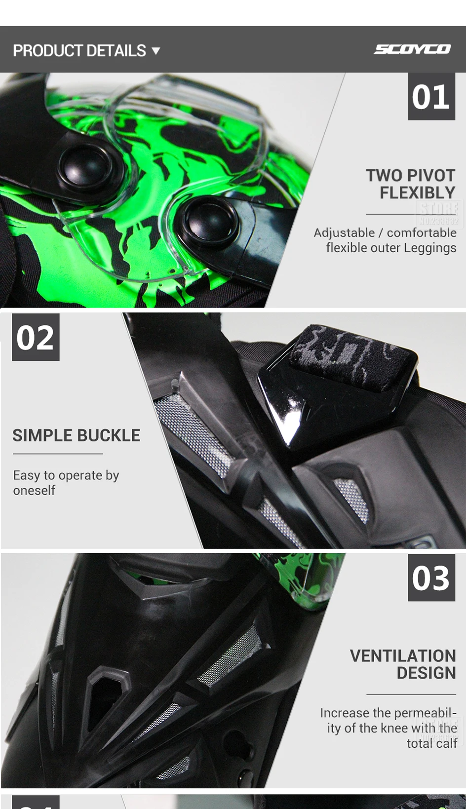 Scoyco мотоциклетные наколенники для мужчин Защитное снаряжение наколенники Gurad Rodiller для мужчин t gear для мотокросса Joelheira gear