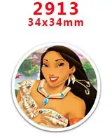2913 30 шт мультяшный персонаж плоское украшение из смолы PR 16612 - Цвет: 2913