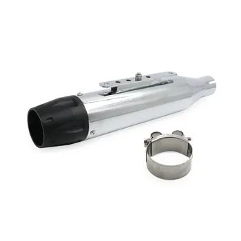 

51mm Motorcycle Vintage Classic Modified Exhaust Muffler Stainless Steel For Harley Sportster 883 1200 Universal Chrome