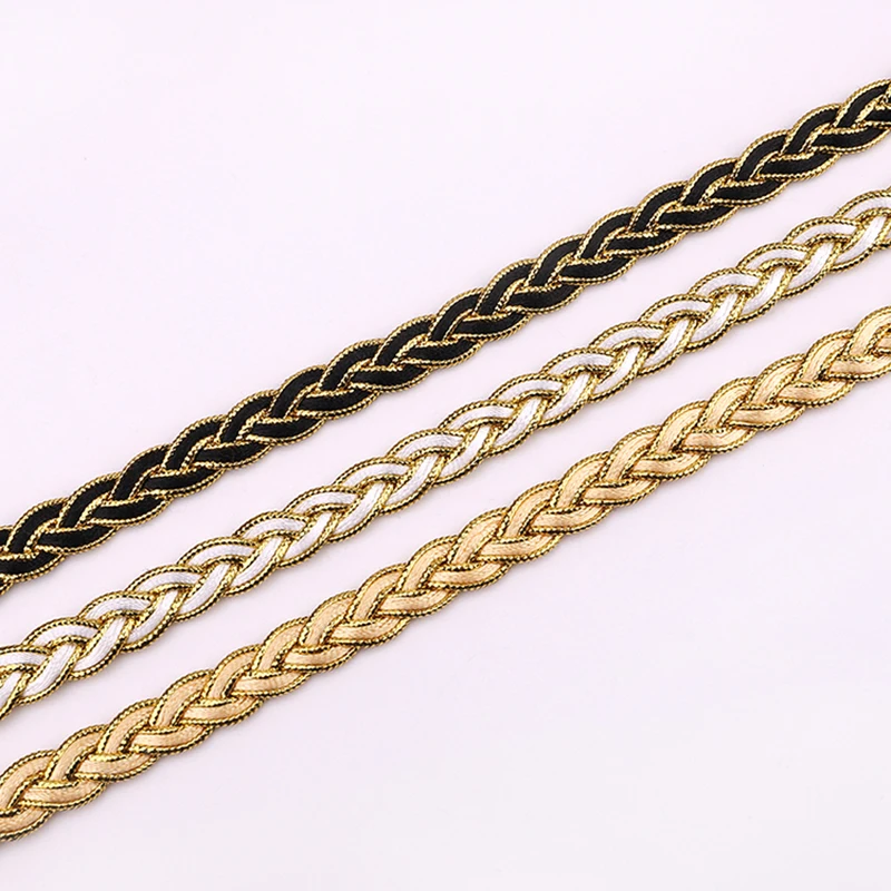 Lace Ribbon 2 yards Gold braid Dress Home Textile Decorative Edge Handmade Accessories for lace ribbon,lace garment accessories,lace sewing supplies,lace accessories,lace sewing accessories,lace decoration