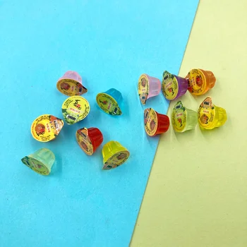 

30Pcs Simulation Resin Cute Jelly Mini Food Pretend Play Miniature Dollhouse Kids Kitchen Toys Home Decor Dolls Accessories