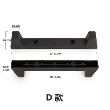 

Luggage Feet Pads Travel luggage foot base bracket accessories 1Pair suitcase foot nails Avoid friction damage Stand with screm