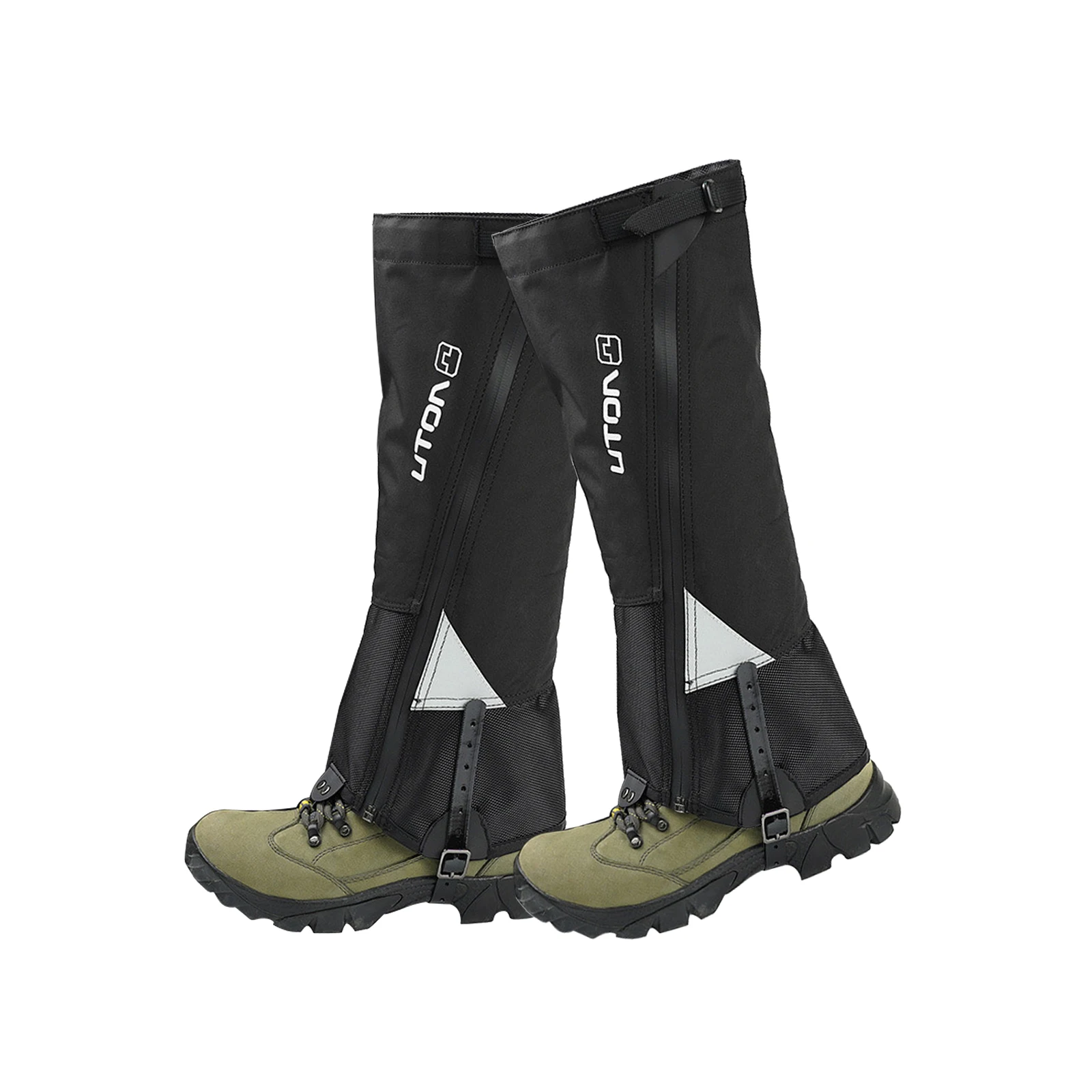 1 Pair Tear resistant Waterproof High Leg Gaiters Rain Snow Boot