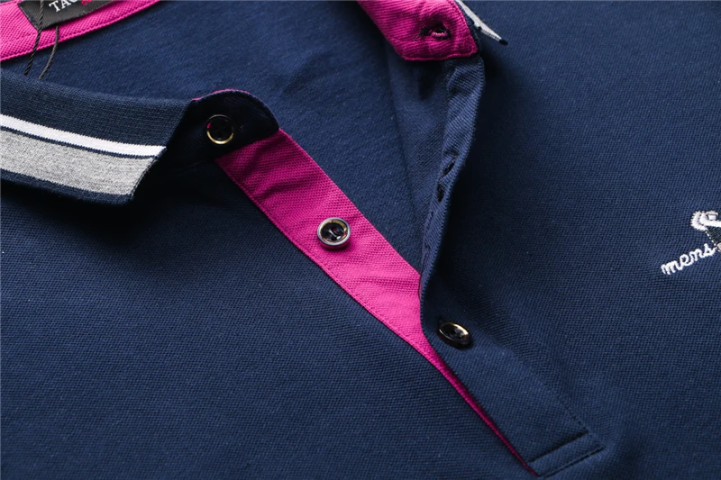 Брендовая индивидуальная рубашка поло с отворотом, Camisa Masculina, модная мужская рубашка поло, деловая Повседневная однотонная мужская рубашка 3XL