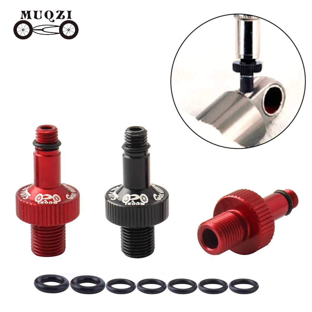 Bike Air Shock Pump Adapter Shock Absorber Road Bicycle Valve Adapter