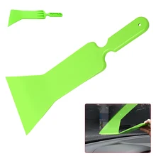 

Car Vinyl Film Wrapping Scraper Long Handle Squeegee Car Window Tint Solar Film Scraper Bathroom Glass Water Wiper Cleaning Tool