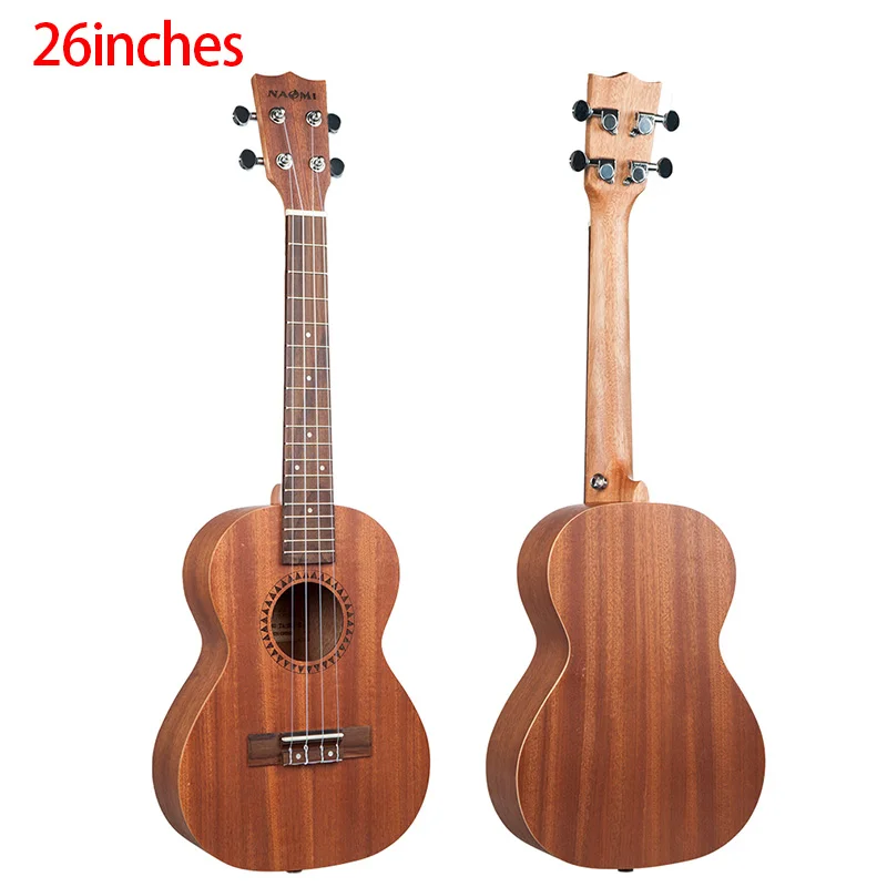 NAOMI Студенческая сопрано укулеле с Aquila струны Sapele Ukulele для студентов начинающих