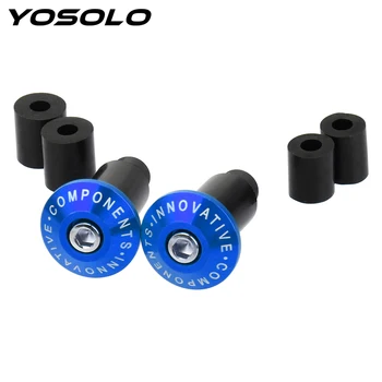 

YOSOLO 1 Pair Motorcycle Handlebar Grip Ends Handle Plug Modified Handle Universal Weights Anti Vibration Silder Plug