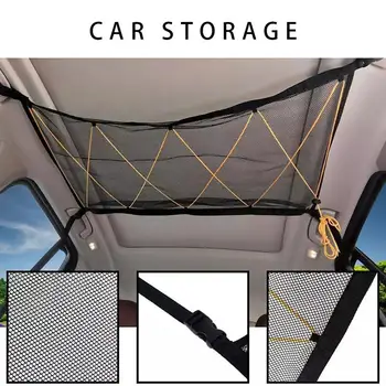 

Van Storage Bag Truck Car Roof Vehicle Ceiling Cargo Net Mesh Organizer