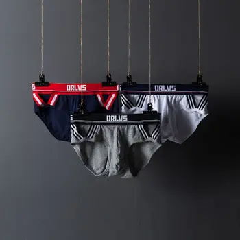 

Men Briefs Bikini New Brand Men Underwear Sexy Male Briefs Hollow Out Breathable Gay Underpants Men's Brief Shorts