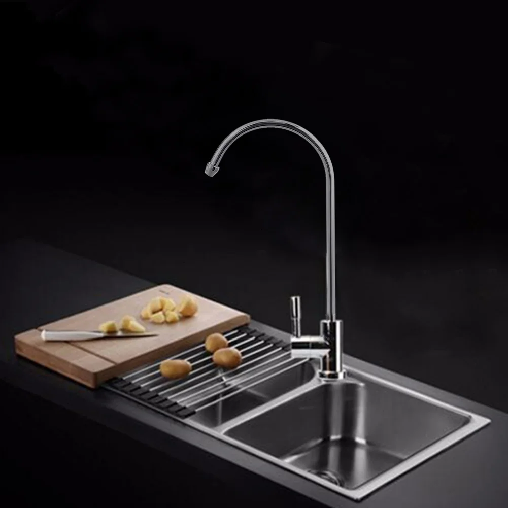 Kitchen 1/4 Inch RO Drinking Water Filter Faucet Reverse Osmosis System Sink Tap DIN889