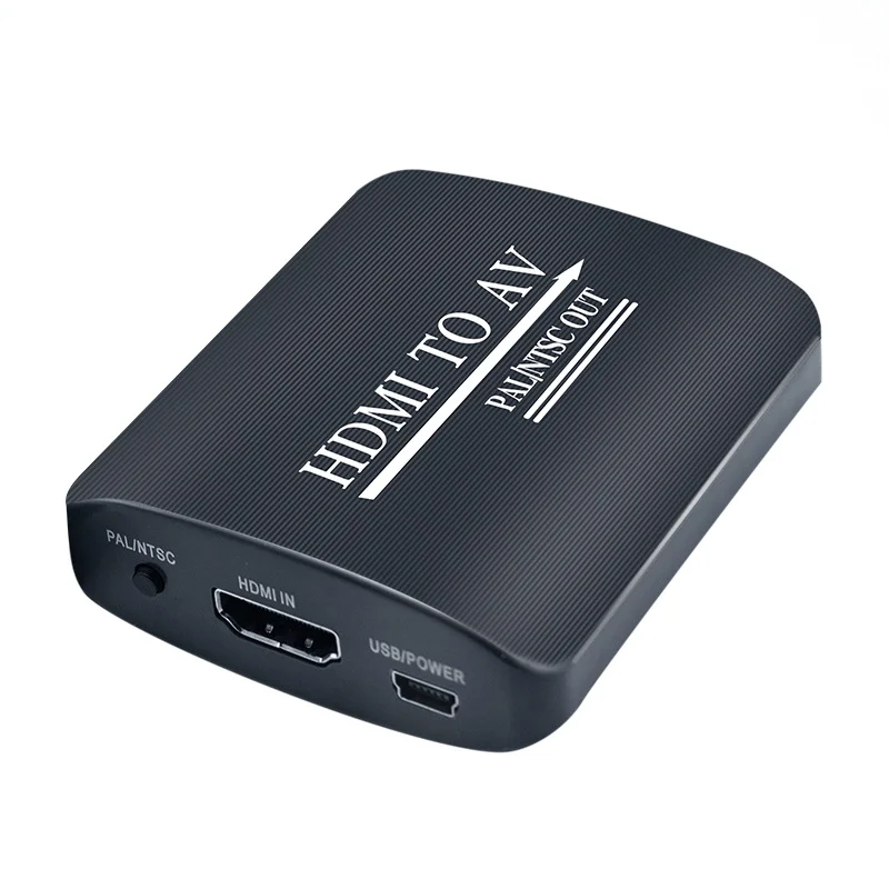 Mini HD 1080P AV преобразователь видеосигнала HDMI адаптер с кабелем для ТВ