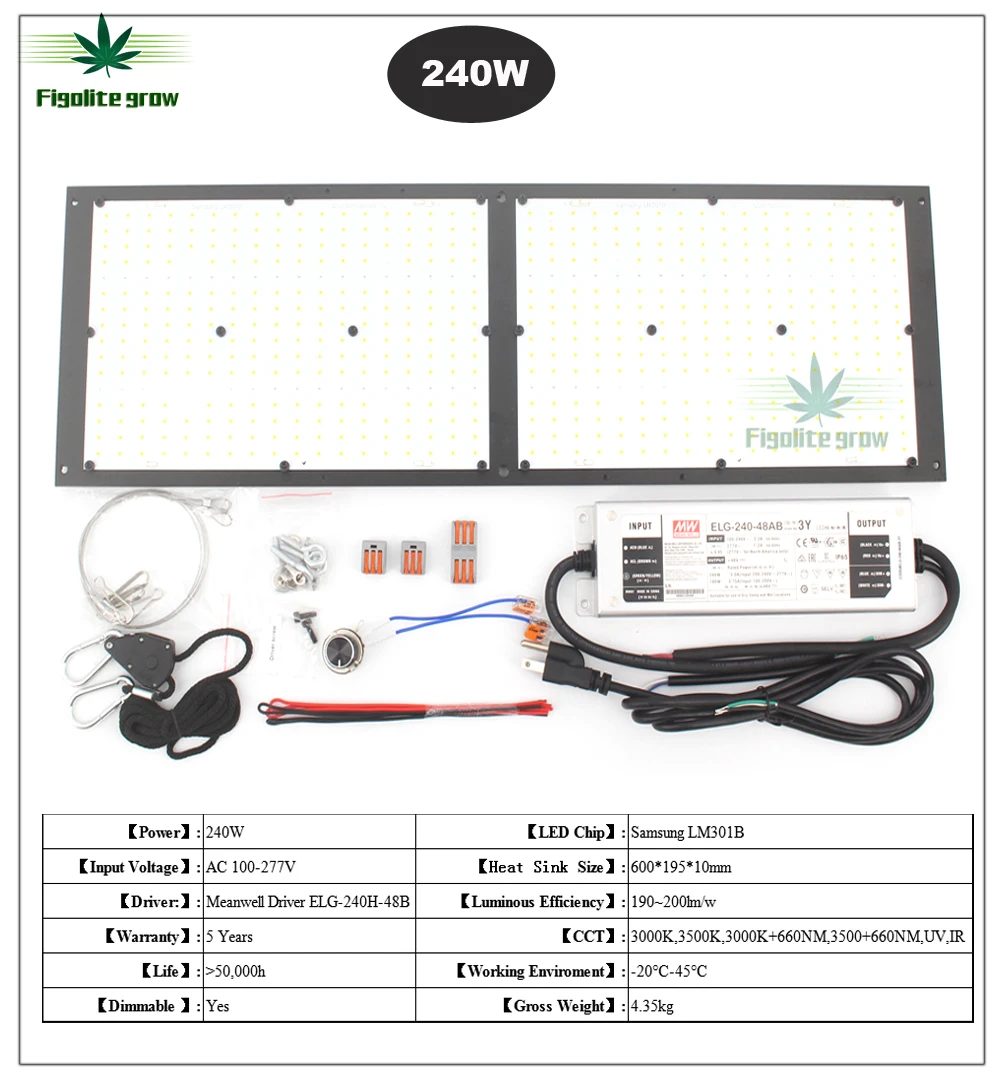 Ceny DIY ściemniania 150w 240W QB288 Samsung lm301B 3000 K 3500 K mix 660nm UV IR, oświetlenie led do uprawy, led quantum pokładzie z sterownik meanwell