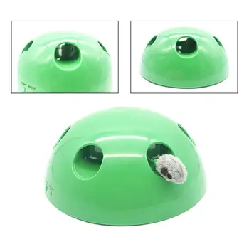 

Interactive Cat Toys Cat Training Exercise Funny Play Plaything Vocalable Cat Automatic Spinning Chase Toy