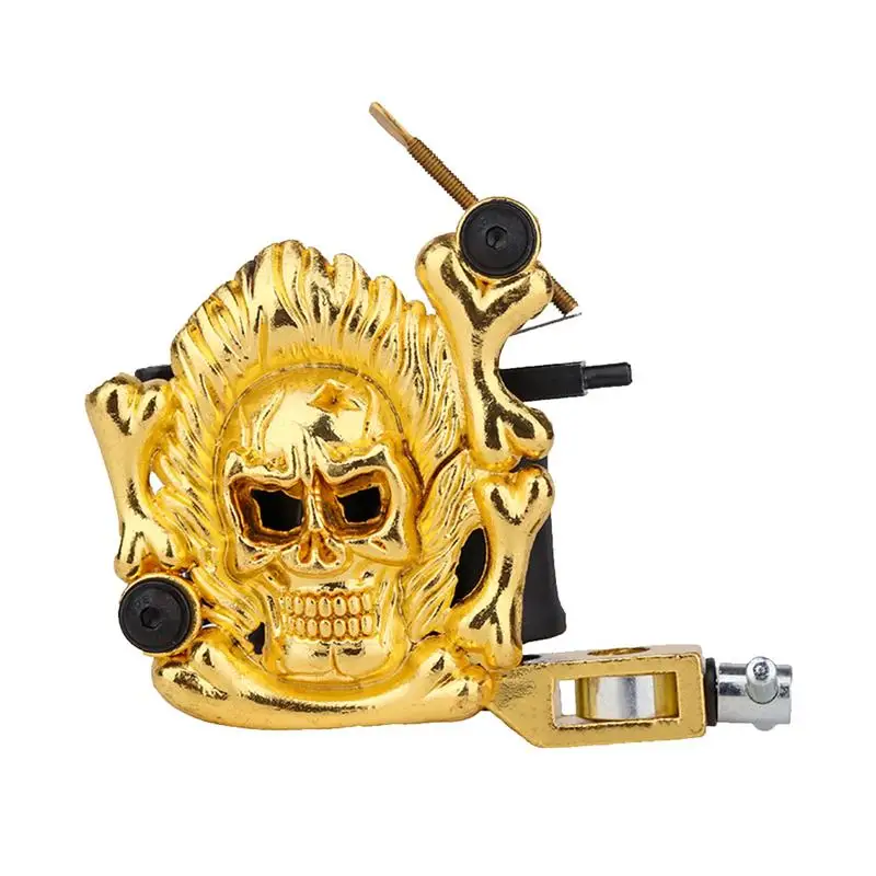 1 шт. тату машина медь Прочный ручной работы рельеф тату машина для боди-арта