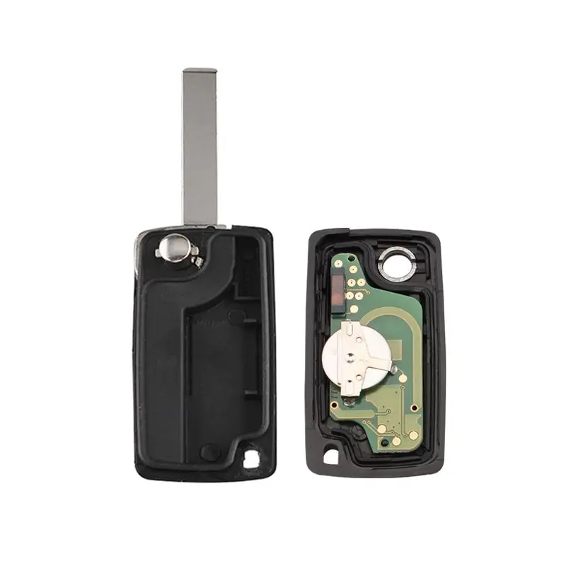 

Car Remote key For CITROEN Berlingo C3 C2 C5 C4 Picasso lamp Button ASK 433Mhz PCF7941 chip Original key HU83 Blade