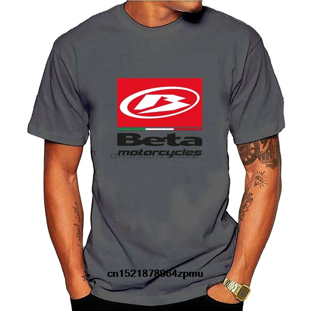 Men t shirt Beta Racing Logo Printed Graphic Fashion Grey Size S-4XL t-shirt novelty tshirt women | Мужская одежда