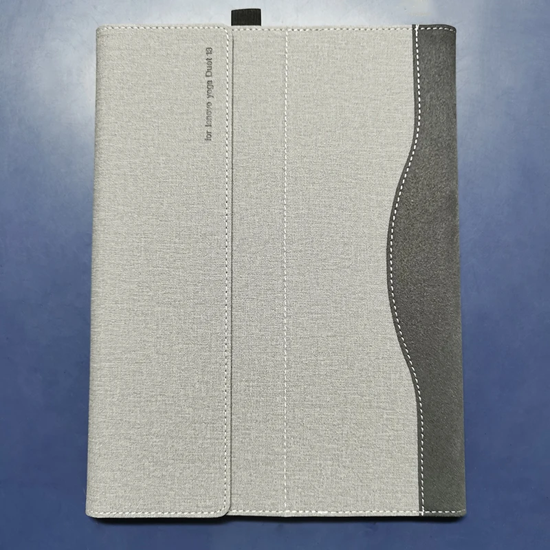 capa protetora de couro pu para lenovo yoga duet tabletes capa de pc para ioga duet design criativo