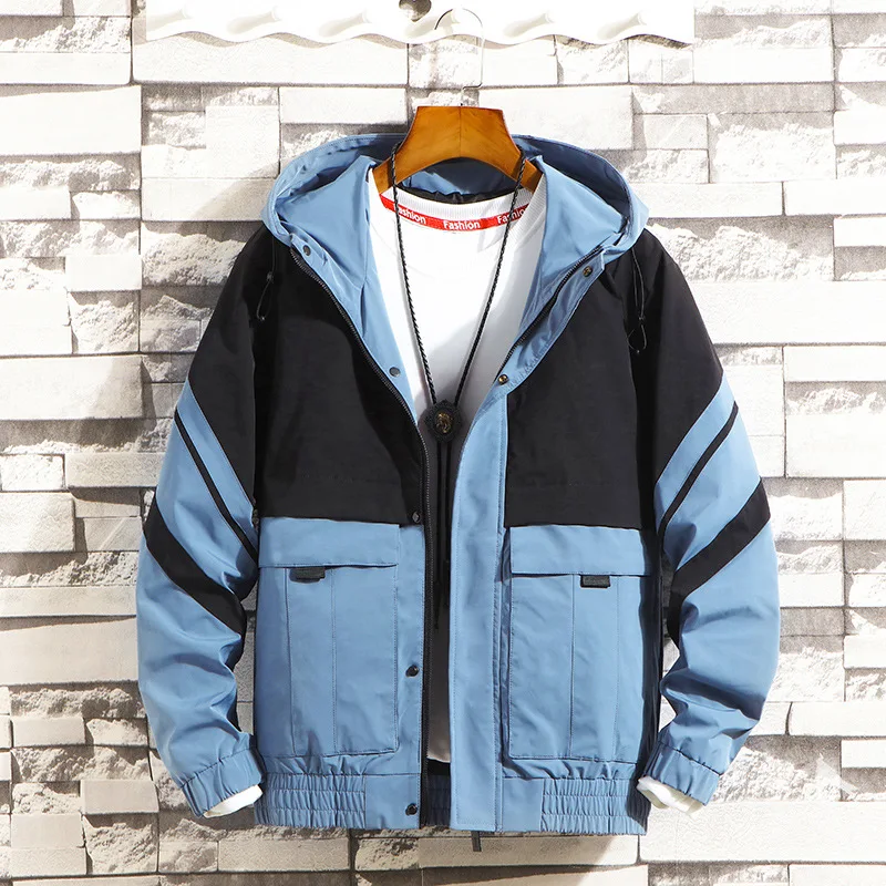 

2020 Spring And Autumn New Style MEN'S Jacket Young And Middle-aged Fashion Man Short Hooded Jacket Youth Coat