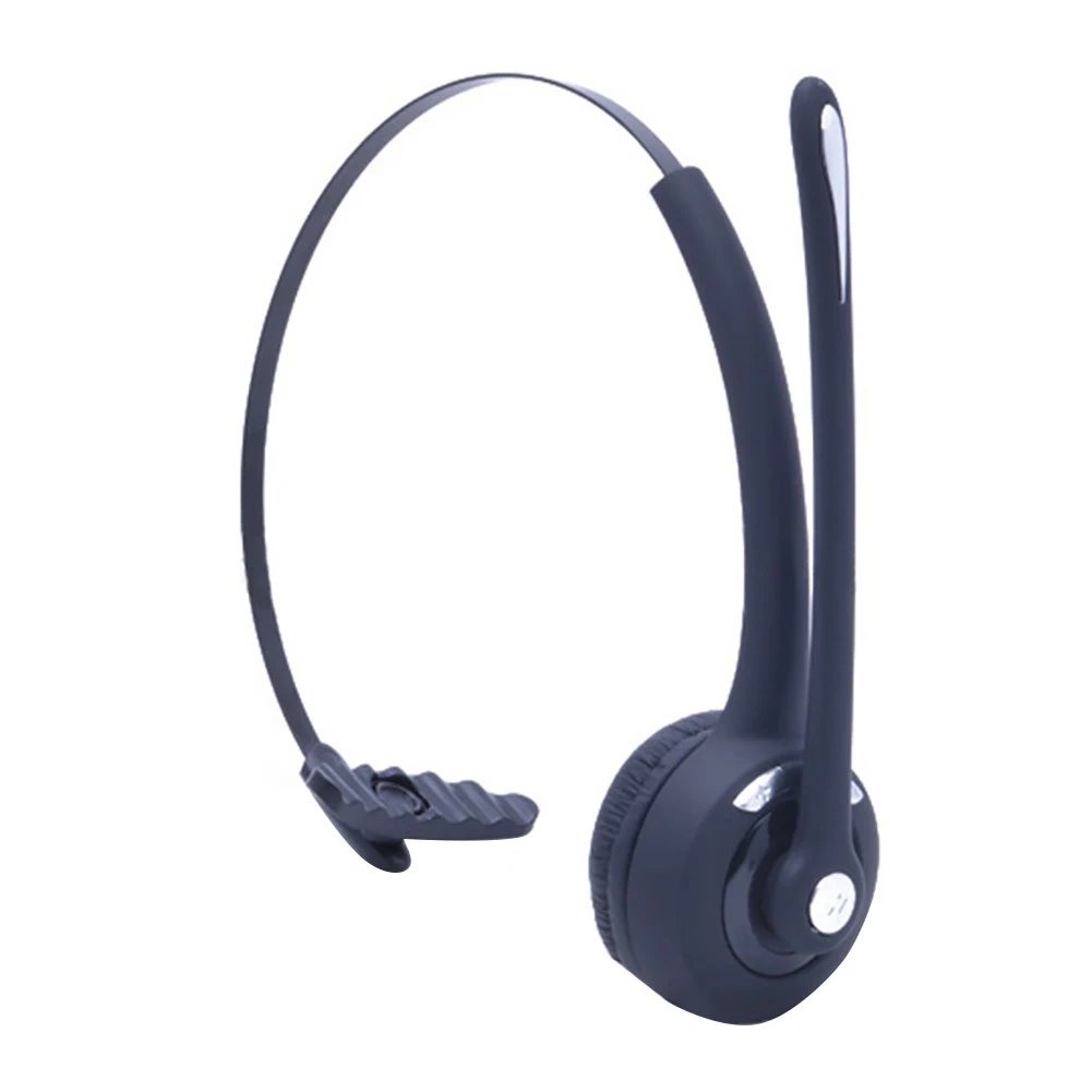 С микрофоном над головой Hands Free 13 часов Playtime анти-шум моно офис грузовик драйвер Bluetooth гарнитура профессиональный мобильный телефон игра