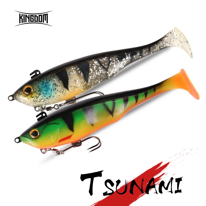 

Kingdom Fishing Lure Soft Bait 170mm 55g Wobblers Multiple Applications Sinking Action Artificial Soft Lures PVC 8803