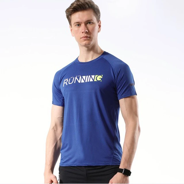 Running Tshirt Men t shirt Sport Homme Bodybuilding Sport T-shirt Short  Sleeve Loose Type Gym T Shirt Men Fitness Jogger Jerseys - AliExpress