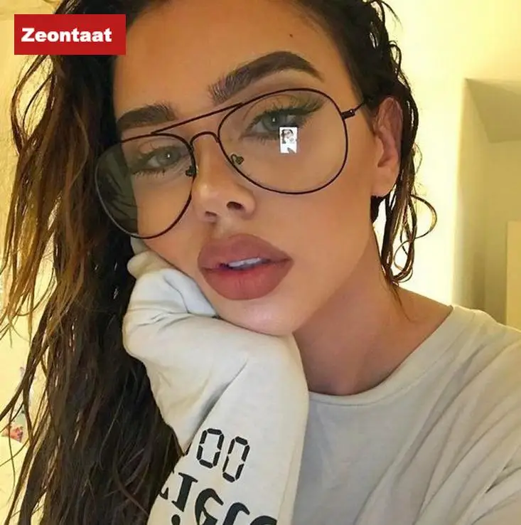 oversized retro glasses