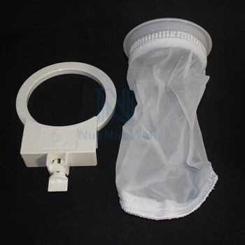 

2020 Newly Arrive High Quality Aquarium 4" Filter Bracket+Nylon Filtering Net Fish Tank Screening Holder Screen Strainer 105*380