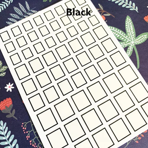 Black Новейшие LSK наклейки в японском стиле 3d наклейки для дизайна ногтей наклейки на ногти штамповка экспорт из Японии Дизайн Стразы украшения - Цвет: Black