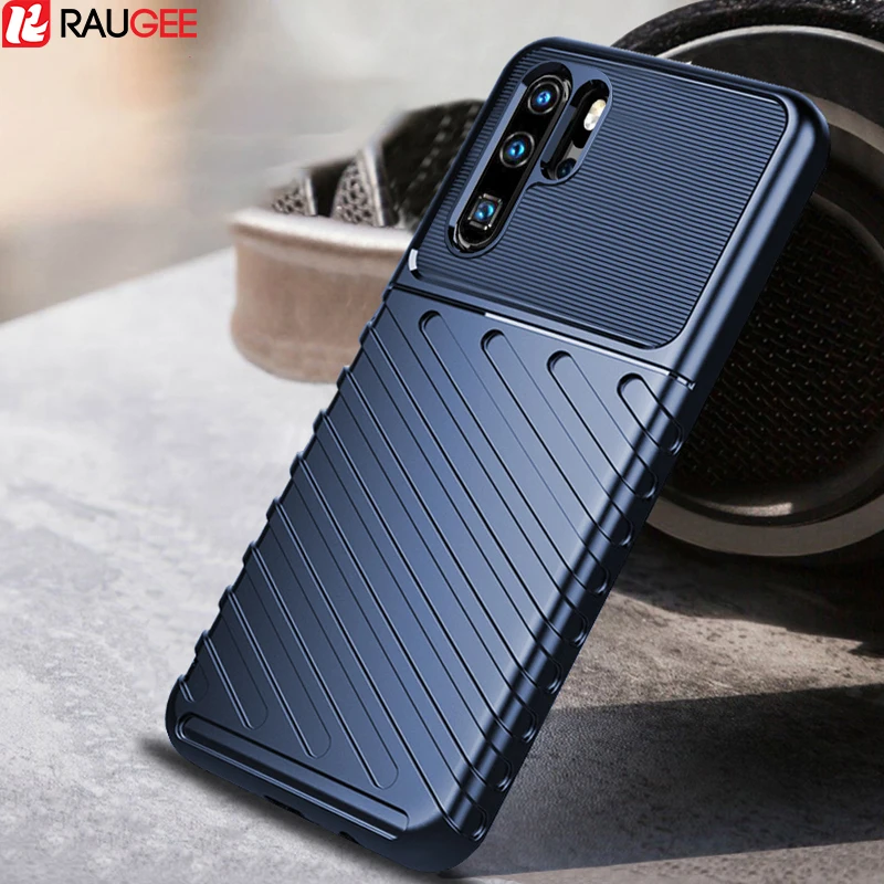 Защитный чехол для Huawei P30 Pro роскошный ударопрочный бампер высококачественный