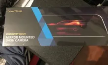 VanTop-Cámara de salpicadero HF12TQ para coche, espejo de 12 pulgadas, 4K, Control por voz, pantalla completamente táctil, cámara de visión trasera, GPS, impermeable, visión nocturna