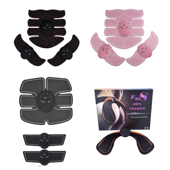 

EMS Abdominal Hips Muscle Training Wireless Buttocks ABS Stimulator Fitness Professional Body Slimming Massager USA Stock